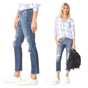 Hudson Riley Crop Relaxed Straight jeans